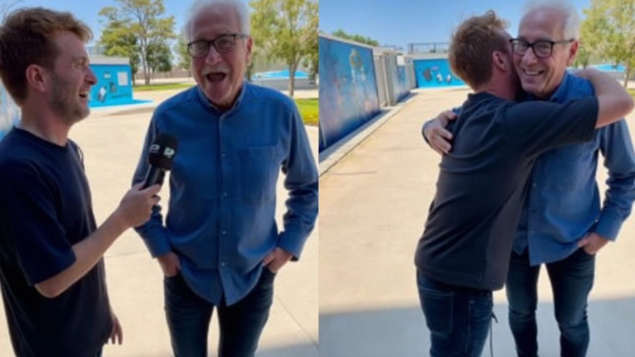 Pedro Carcuro y su joven doble Pedro Canales conquistan las redes con humor y cercanía