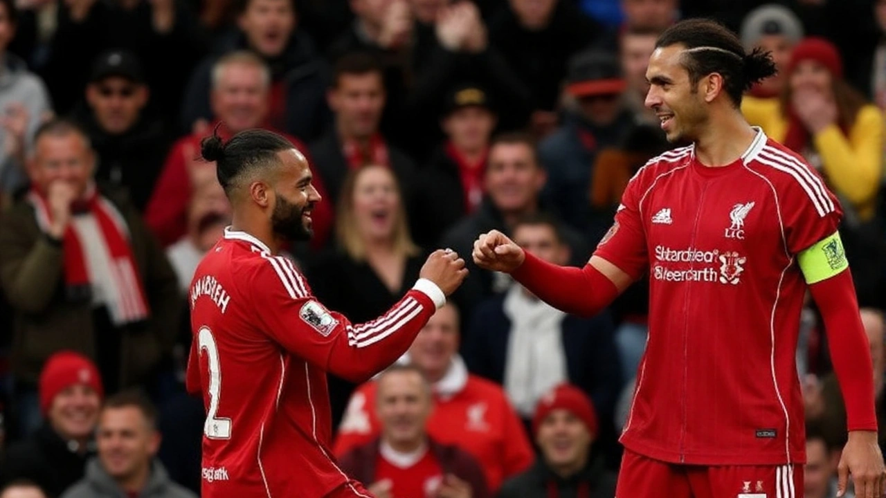 Liverpool mantiene el pleno con un 2-1 a Everton en un derbi de altos decibelios